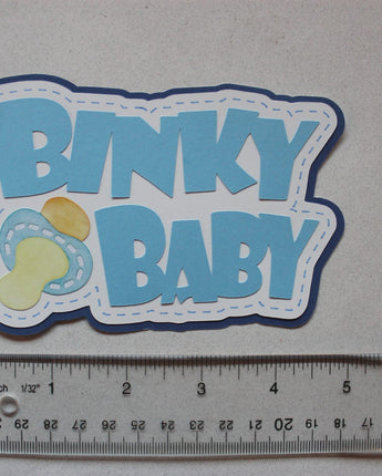 Binky Baby - Blue