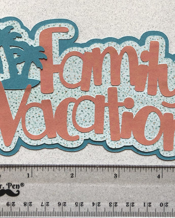 Family Vacation - palm trees