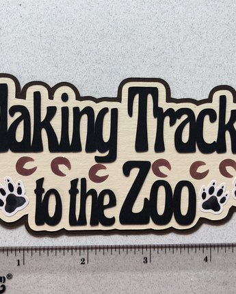 Making Tracks to the Zoo